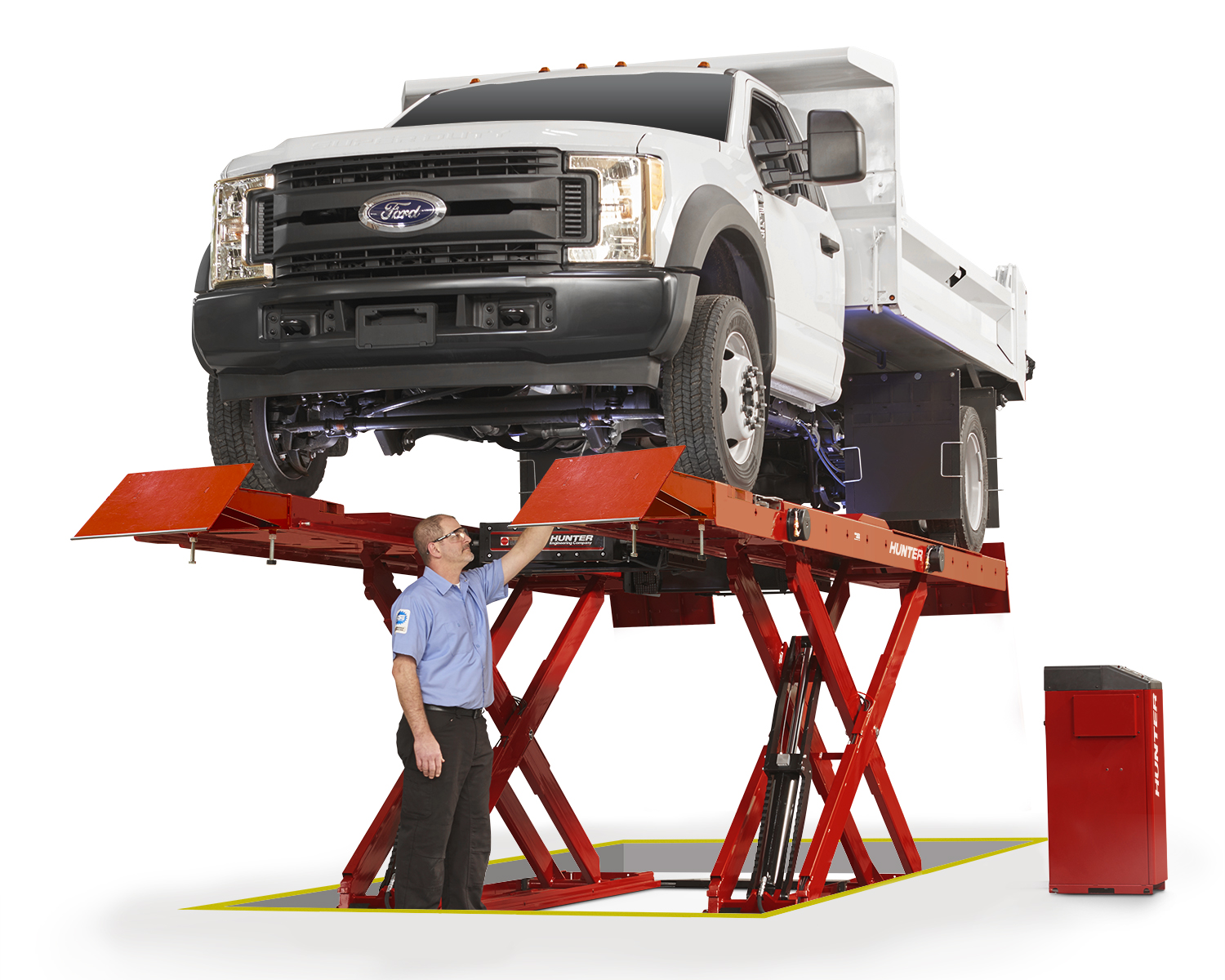 Curated visual reference: Fresh Look at Hunter Engineering Expands Wheelbase For Popular Scissor Lifts Bay Area